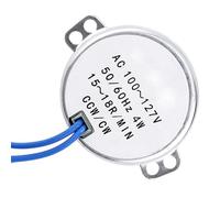 Aramox Motor Síncrono, Motor de Engranaje de Imán Permanente, bajo Ruido y Alto par para Ventilador Eléctrico, Calentador, Estantes de Exhibición y Juguetes (15-18 RPM)