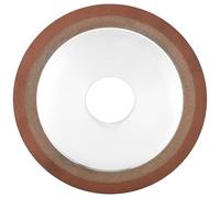 Aramox Muela Abrasiva Rueda de Copa de Resina 125x10x32x8 Mm para Afilar Cuchillas de Acero de Tungsteno y Aleación Rueda Abrasiva Sinterizada con Rectificado Suave para Procesamiento de Dientes de