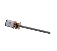 Aramox N20 Micro Gear Motor 12V Metal Gear DC Motor 400RPM M4 Eje de Rosca 0.5KG.CM Torque Operación Silenciosa para Cerraduras Automáticas de Puertas Robots Inteligentes Modelos de Vehículos