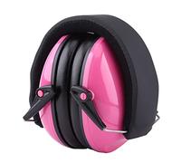 Aramox Orejeras para Niños Protectores Auditivos Plegables de Espuma ABS NRR 25 DB para Dormir Eventos Deportivos y Reducción de Ruido para Niños de 3 a 12 Años Azul (PINK)