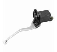 Aramox Palanca de embrague de freno delantero de 7/8 ", cilindro maestro de freno de motocicleta para CB CBR250 MC19 VT250 MC20, negro, plateado