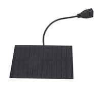 Aramox Panel Solar Portátil de 5 W, Cargador USB de 5 V, Pequeño, Ligero, Silencioso, Energía Verde con Silicio Monocristalino para Acampar Al Aire Libre, Teléfonos Móviles MP3 MP4