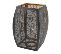 Aramox Pantalla de Lámpara Moderna de Estilo Telaraña de Hierro, Cubierta Decorativa Hueca de Lámpara de Metal para Techo de Pared de Mesa, Ideal para Dormitorios, Salas de Estar