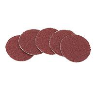 Aramox Papel de Lija Rojo de Disco, Herramienta Abrasiva de Alúmina, Perfecta para Moler y Pulir Madera, Metal, Muebles - 200 Piezas 1 en 240 Grito (100#)