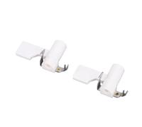 Aramox Paquete de 2 Ganchos de Enhebrador de Agujas de Acero Inoxidable de Repuesto para Máquinas de Coser, Compatibles con Singer 140q, 2639, y Más