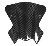 Aramox Parabrisas de Motocicleta, Parabrisas de Fibra de Carbono Brillante, Deflector de Viento Compatible con Z900 2020 a 2023