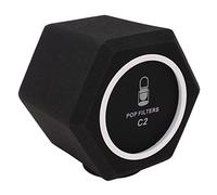 Aramox Parabrisas para Micrófono C2, Cubierta de Espuma de Poliuretano de Alta Densidad, Reducción de Ruido para Grabación de Estudio, Ideal para Vocalistas y Músicos