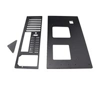 Aramox Partido de Placa Base Rack, Diseño Abierto SECC, Refrescante Eficiente y Disipación de Calor, Admite Placas Base ATX e ITX para Aplicaciones Mineras
