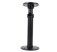 Aramox Pata de Mesa Ajustable, Base de Mesa de Aluminio Resistente para RV con Soporte Extraíble para Barco, Yate, Cubierta, Furgoneta, Comedor, Escritorio