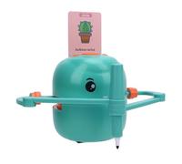 Aramox Pedagógica Smart Drawing Robot Interactiva Pintura de Aprendizaje para Niñas Mádenas de Más de 5 Años con Tarjetas de Palabras de Aprendizaje (Verde Claro)