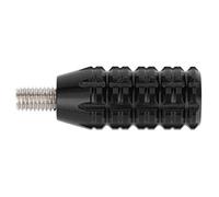 Aramox Pedal de cambio de motocicleta, Pedal de palanca de cambio de marchas, Pedal alargador de pie de aleación de aluminio CNC para Street Scrambler/Bonneville T100(Negro)