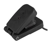 Aramox Pedal de Freno de pie, Acelerador de pie Control de Velocidad del Acelerador Pedal de Freno Plástico Universal para Bicicletas eléctricas Scooters ATV Negro
