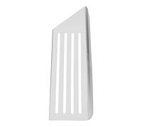 Aramox Pedal de reposapiés de coche de acero inoxidable Placa de reposapiés de coche, Almohadilla de reposapiés de coche Reemplazo de accesorios de automóvil resistente a la corrosión
