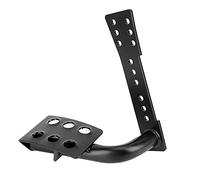 Aramox Pedal de Reposapiés Lateral Izquierdo para Coche, Accesorio de Metal Negro Compatible con JK y Unlimited 2008-2017