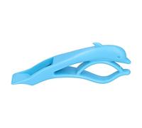 Aramox Pelador de Frutas en Forma de Delfín Pelador de Verduras Manual de Acero Inoxidable ABS 12,7 X 4,7 Cm Agarre Cómodo Resistente a la Oxidación Fácil de Limpiar para Uso en la Cocina de Patatas