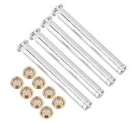 Aramox Perno de bisagra de puerta,Kit de reparación automática del buje del perno de la bisagra de la puerta Se adapta a D22 Frontier 97-05