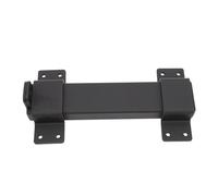 Aramox Pestillo de Puerta con Tornillo Deslizante/sujeción de Acero Al Carbono de Alta Resistencia, Uso Versátil, Evita Accidentes de Mascotas y Niños, Se Adapta a Candados de 7mm