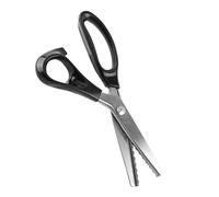 Aramox Picsors de Tijeras Pinking, Cuchillas de Acero Inoxidable, Tipo: Reducir, 23 Cm Piclas de Vestimenta Profesional para la Nave de Cuero de Tela con una Articulación de Rodamiento de Bolas para
