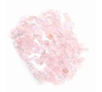 Aramox Piedras de Cristal Naturales, Cuarzo Pulido Irregular para Decoración de Cajas de Peces, Limpieza Magnética, para Altares y Macetas (PINK)