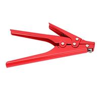 Aramox Pistola para Bridas de Nailon HS 519 de Acero con Alto Contenido de Carbono para Bridas de Nailon de 2,4 a 9,0 Mm, Herramienta Manual para Agrupar y Cortar Cables para Instaladores de Gestión