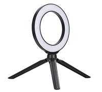 Aramox PKT3038 Luz de Relleno LED, 40 Cuentas LED con Trípode | Alimentado por 7-14W, 40 chips LED 2835, temperatura de color de 3200K-6500K, soporte de trípode plegable, kit de
