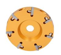 Aramox Placa de Disco de Recorte de Pezuñas de Acero Inoxidable de Aleación de Primera Calidad, Herramienta Cortadora de Pezuñas Eléctrica de 7 Cuchillas para Ganado y Caballos, Aplicación Versátil