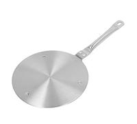 Aramox Placa de Inducción Difusora de Calor, Placa Difusora de Calor de Acero Inoxidable con Asa, Transferencia Uniforme de para Cocina de Inducción, Estufa de Gas, Estufa Eléctrica y Sartenes que