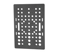 Aramox Placa de Pórtico de Aluminio, Tablero Anodizado de Alta Resistencia para CNC, Diseño Universal Lineal de 20 Mm-80 Mm para Aplicaciones de Fresado y Perforación (Junta)