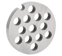 Aramox Placa de Repuesto de Cuchilla para Picadora de Carne de Acero Inoxidable, Material de Primera Calidad para Picar sin Esfuerzo, Ajuste Perfecto para Picadoras de Carne n.º 5, Ideal para (8mm)