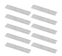 Aramox Placa de Válvula Placa de Válvula de Cilindro de Hierro Fundido 10 Piezas Diseño Rectangular de 51 Mm para Reparación de Bombas de 0,75 a 1,5 KW con Uso de Reemplazo