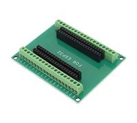 Aramox Placa Placa de Desarrollo de 38 Pines PCB de Doble Capa de Expansión GPIO para WR0M 32, Diseño de 1 a 2 Pines con Soporte de Programa Lua para Proyectos de IoT en Hogares Inteligentes