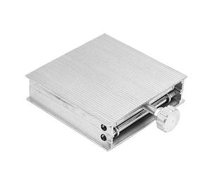 Aramox Plataforma De Elevação Nivel Laser Soporte de nivel láser, plataforma de elevación de laboratorio de 90 * 90 mm Nivel láser universal Soporte de elevación ajustable de 90 mm