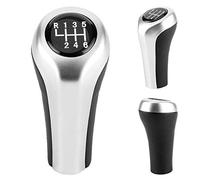 Aramox Pomo de Cambio Palanca de Cambios 6 Velocidades Cabezal Apto para 3 Series 1 Series X1 E60 E61 E62 E87 E88 E90 E91 E83