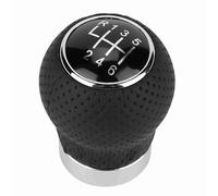 Aramox Pomo de Palanca de Cambios ABS de Palanca de Cambios Manual 5 Velocidades 6 Velocidades Ajuste Universal con Agarre Ergonómico Fácil Instalación y 3 Adaptadores para Actualización Interior