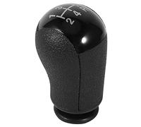 Aramox Pomo de Palanca de Cambios Manual ABS Palanca de de 5 Velocidades 8,5 Cm Gris Reemplazo Fácil de Instalar para MK3 C MAX MK6 (BLACK)