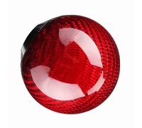 Aramox Pomo de Palanca de Cambios para Coche, Palanca de Cambios Manual con 3 Adaptadores, Control Mejorado, Apto para la Mayoría de Vehículos Manuales (rojo)