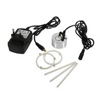 Aramox Pond Nebulizer Atomizer, 24V Ultrasonic Mist Maker Fogger Fuente de Agua Estanque Atomizador Humidificador de Aire con Adaptador 100-240V, Mist Fogger (Enchufe de la UE)