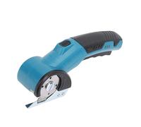 Aramox Potentes Tijeras de Cortador de Cartón Inalámbrico Giratorios de Cartulina Eléctrica de bajo Ruido Rápidamente con Azul LED, para Cortar Papel, Corte de Lino, Lavadoras de árboles de Perlas