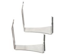 Aramox Práctico Organizador de Tapa de Taza, Ahorro de Espacio, Fuerte Capacidad de Carga, Gancho de Almacenamiento de Tapa de Taza Autoadhesivo para Pared de Gabinete, Práctico Organizador de