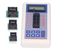 Aramox Probador de Circuito Integrado, Medidor de Transistores ABS IC con Modos Automáticos de 5 V 3,3 V, Chip 1300 Plus, Apagado Automático para Ingenieros de Microelectrónica y Uso de Reparación