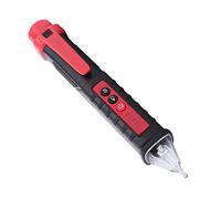 Aramox Probador de Voltaje Pluma ABS Detector de Voltaje sin Contacto 12 V a 1000 V con Alarma de Zumbador de Luz LED Comprobación Neutral en Vivo para Electricistas Inspección de Circuitos