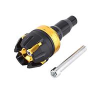 Aramox Protector de Choque de Aleación de Aluminio CNC para Motocicleta, Deslizador de Marco, Protector de Caída, Tapas Antichoque, Protector Lateral del Motor, Oro