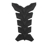 Aramox - Protector de Tanque de Motocicleta, 3D de Gel de Aceite y Gas Tanque de Pescado Almohadilla de protección de Hueso Pegatina de protección Pegatina decoración(Negro)