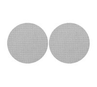 Aramox Puck Screen Pantalla de Filtro de Disco de Acero Inoxidable, 2 Piezas, Doble Capa, 150um, 1,7 Mm, para Cesta de Filtro Portafiltro, 51 Mm, 2,0 Pulgadas, Usuarios Domésticos de café Expreso