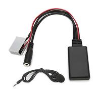Aramox RD4 Conector de Radio de Coche de 12 Pines Bluetooth música AUX Cable de Audio inalámbrico Adaptador de micrófono Manos Libres para