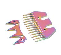 Aramox Reemplazo de Hojas de Ovejas 13 Dientes Dientes Rectos - Evite Material de Desgaste - Folíolos de Corte de Lana Eléctrica para un Corte Eficiente y Preciso