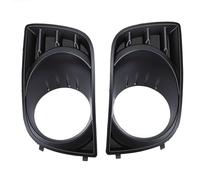 Aramox Reemplazo de la Cubierta del Bisel de la Luz Antiniebla para la Cubierta de la Rejilla del Parachoques Delantero 81482-0C021 2008-2016 Negro 1 par