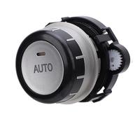 Aramox Reemplazo del Interruptor de Control de Aire Acondicionado de la Perilla de CA ¡Reemplazo de la Perilla LC150 2010-2017 a Prueba de Rasguño de Agua (Clave automática izquierda: 55904-60180,)