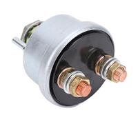 Aramox Reemplazo del Interruptor de Encendido para Cat, Interruptor de Arranque de Potencia Maestro de Desconexión de la Batería con 2 Teclas 7N0718, Cuerpo de Aleación de Zinc, Larga