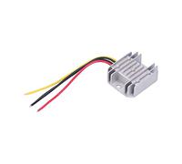Aramox Regulador de Conversión de Voltaje, Convertidor Reductor de Potencia de Aluminio Fundido A Presión 48 V A 5 V 10 A 50 W IP68 en Maceta de Silicona para Cámara Registradora Tira LED Navegación